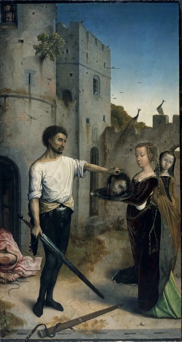 Деколляция святого Иоанна Крестителя - Juan de Flandes