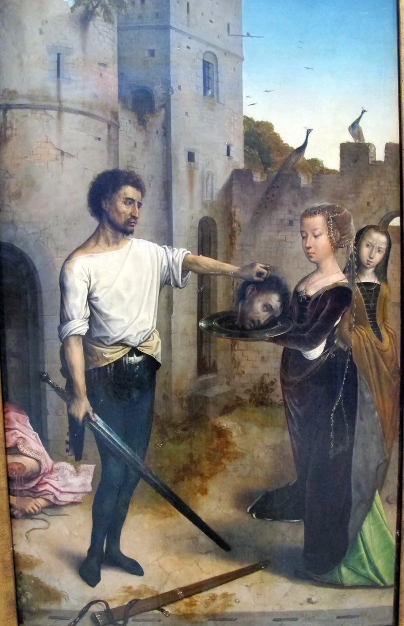 Деколляция святого Иоанна Крестителя - Juan de Flandes