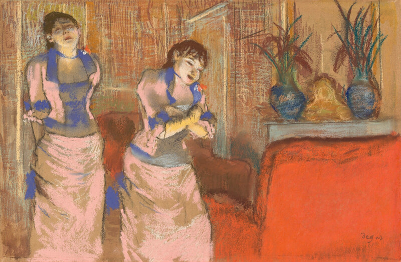 Two Women - Edgar Degas