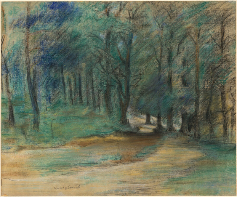 Woodland Path - Lovis Corinth