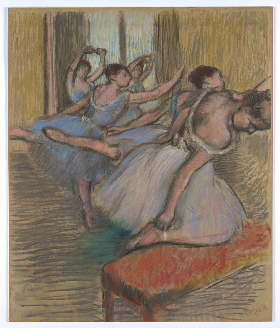 Танцоры - Эдгар Дега