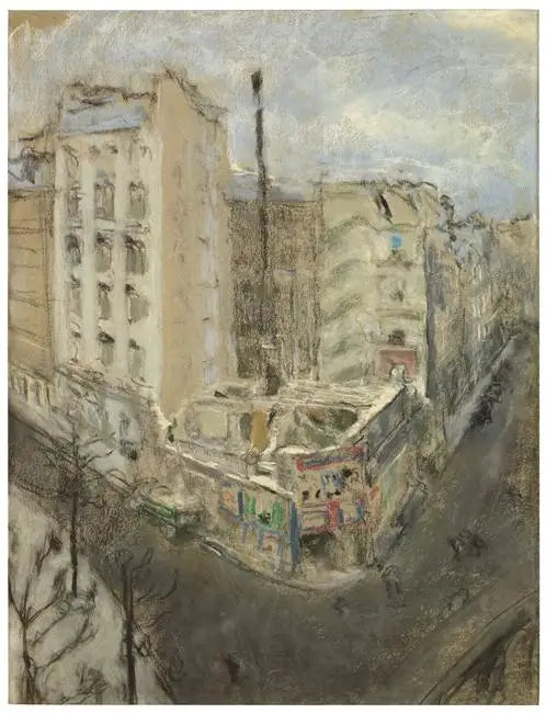 Démolition rue de Calais (60.1.3) - Édouard Vuillard - Alpha Reproduction