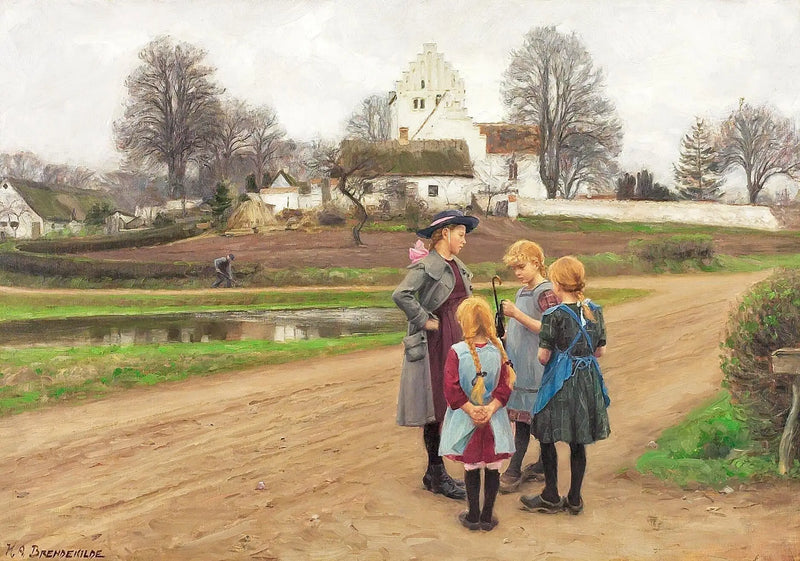 С дороги в Хьембэк. - Х. А. Брендекильде