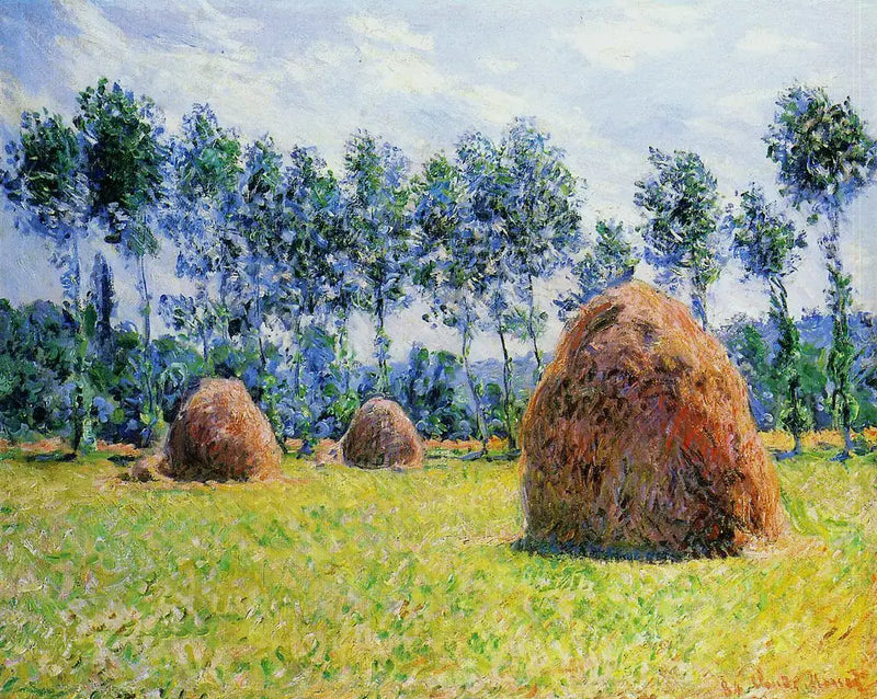 Соломинки сена в Живерни - Клод Моне