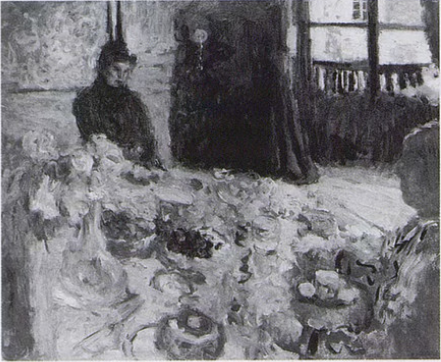 Deux femmes assises à table - Édouard Vuillard - Alpha Reproduction
