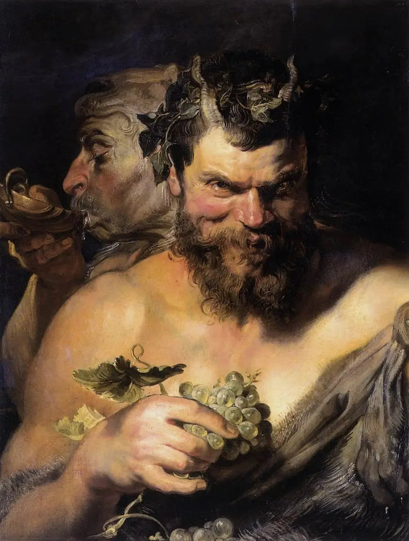 Две сатиры - Питер Пауль Рубенс