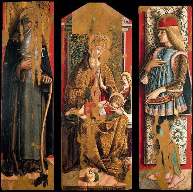 Второй триптих - Carlo Crivelli