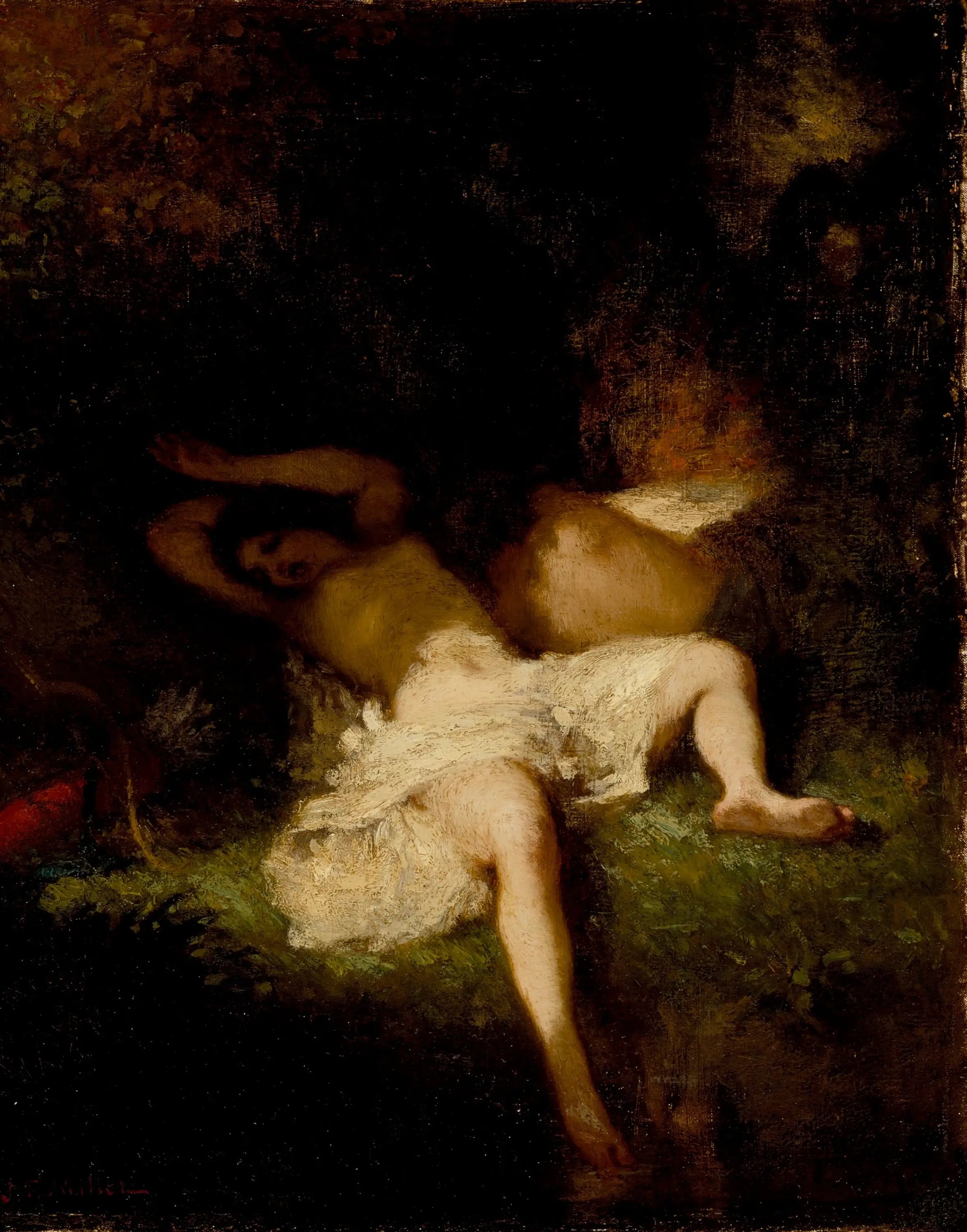 Diana repose - Jean-François Millet - Alpha Reproduction