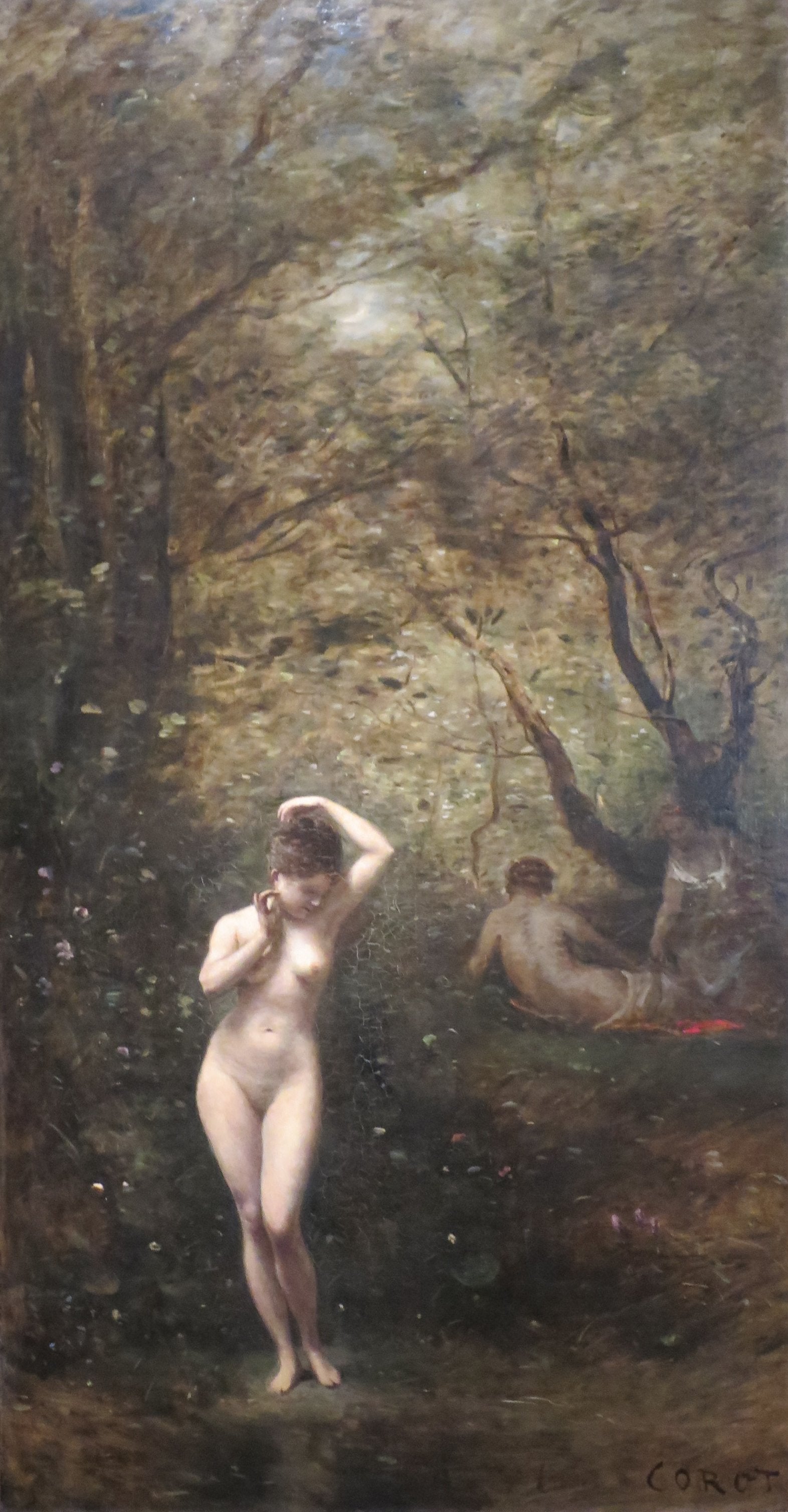 Diane au bain - Jean-Baptiste Camille Corot - Alpha Reproduction