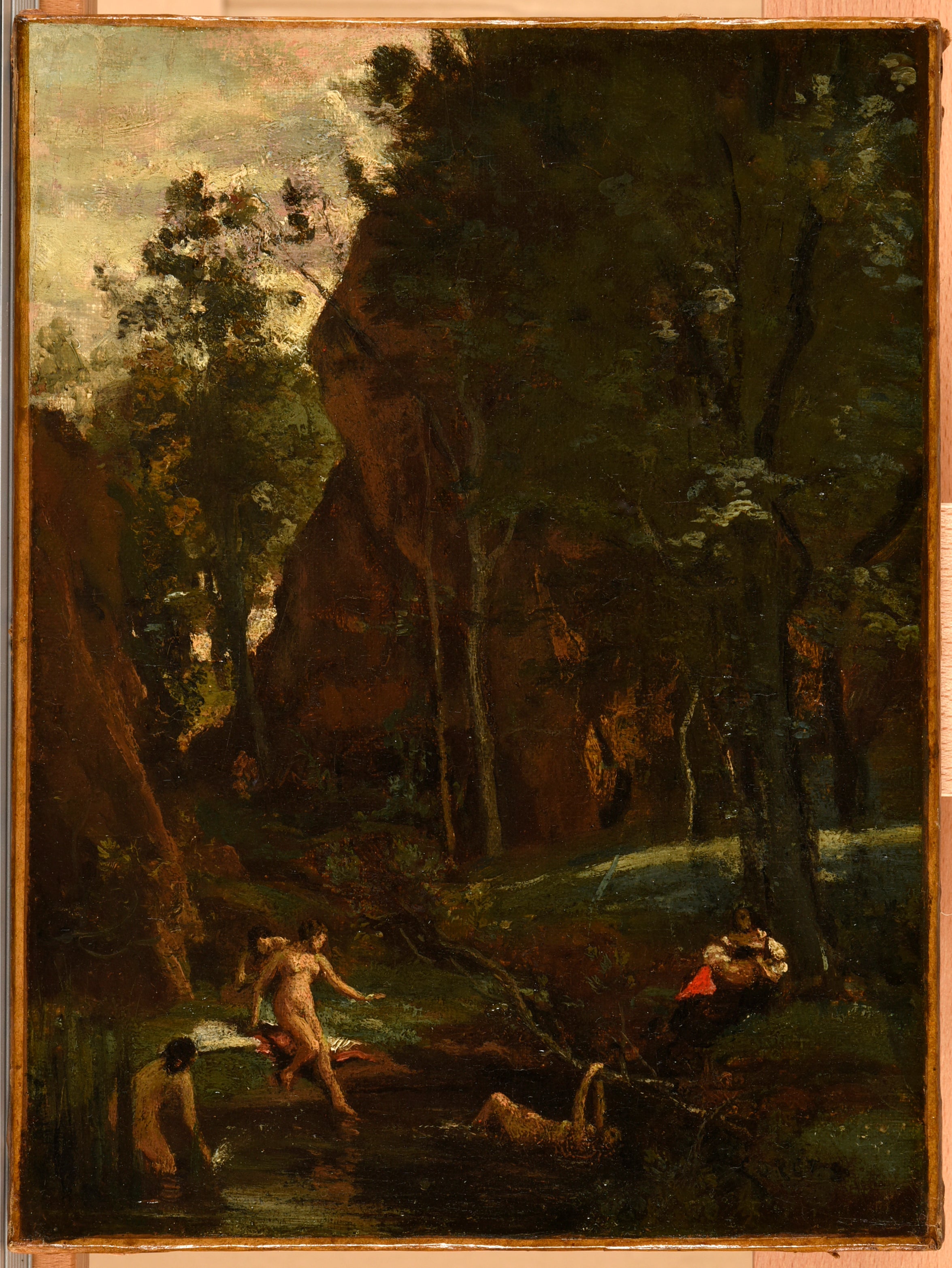 Diane au bain - Jean-Baptiste Camille Corot - Alpha Reproduction