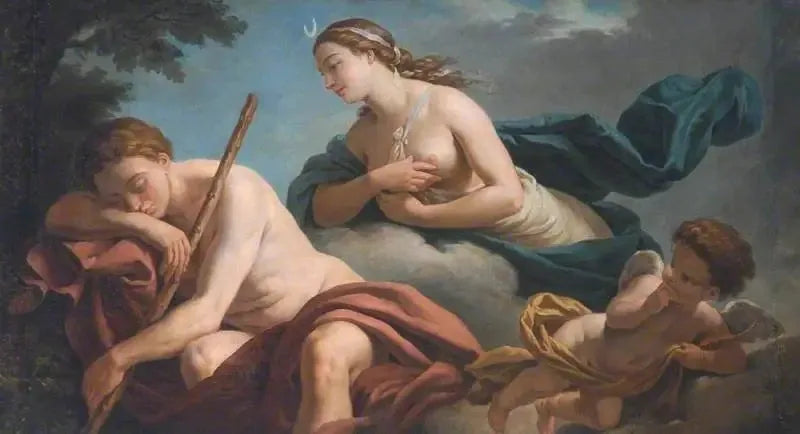 Диана и Эндимион, аллегория верности - Луи Жан Франсуа Лагрене