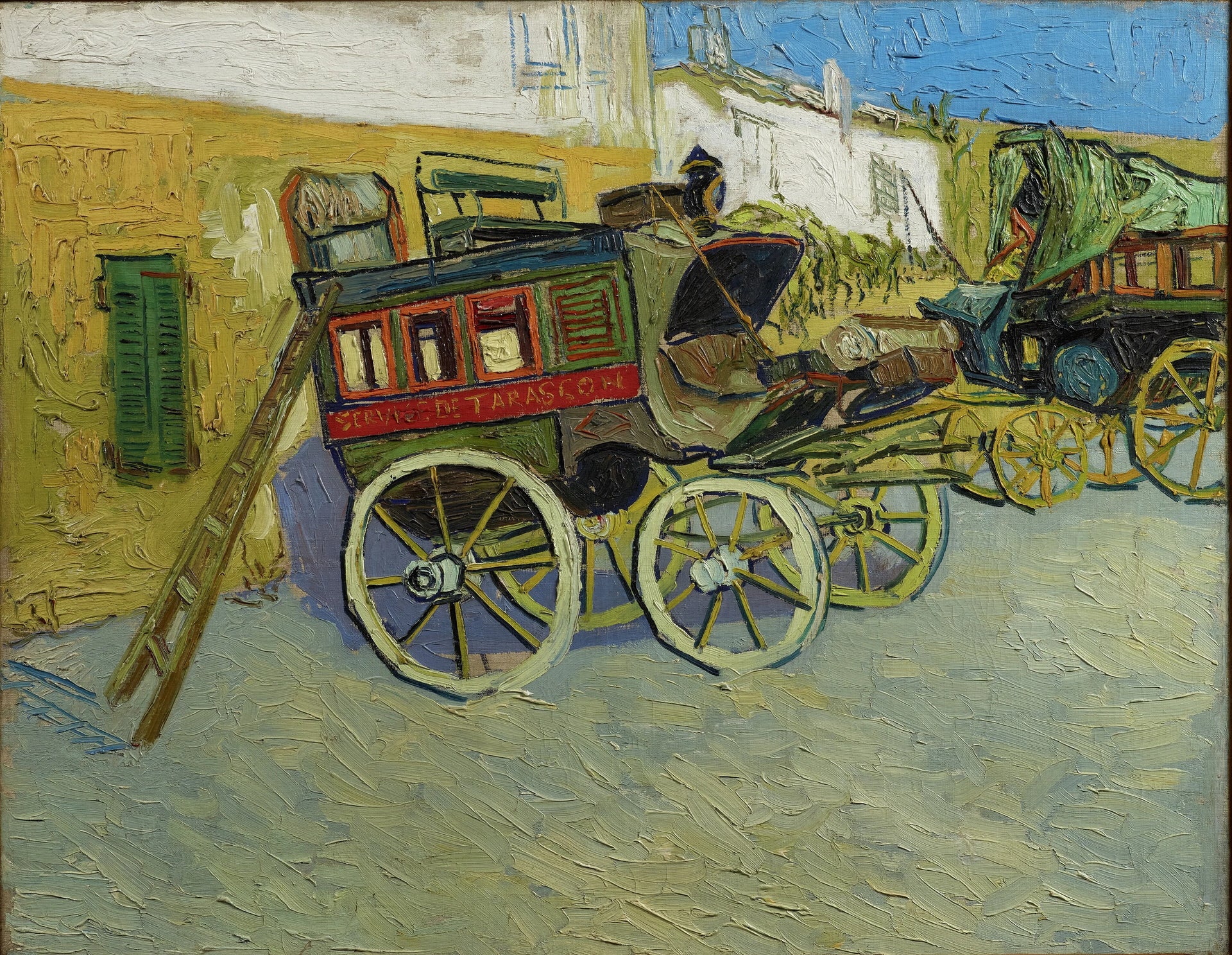 La Diligence de Tarascon F478a de Vincent van Gogh, LACMA