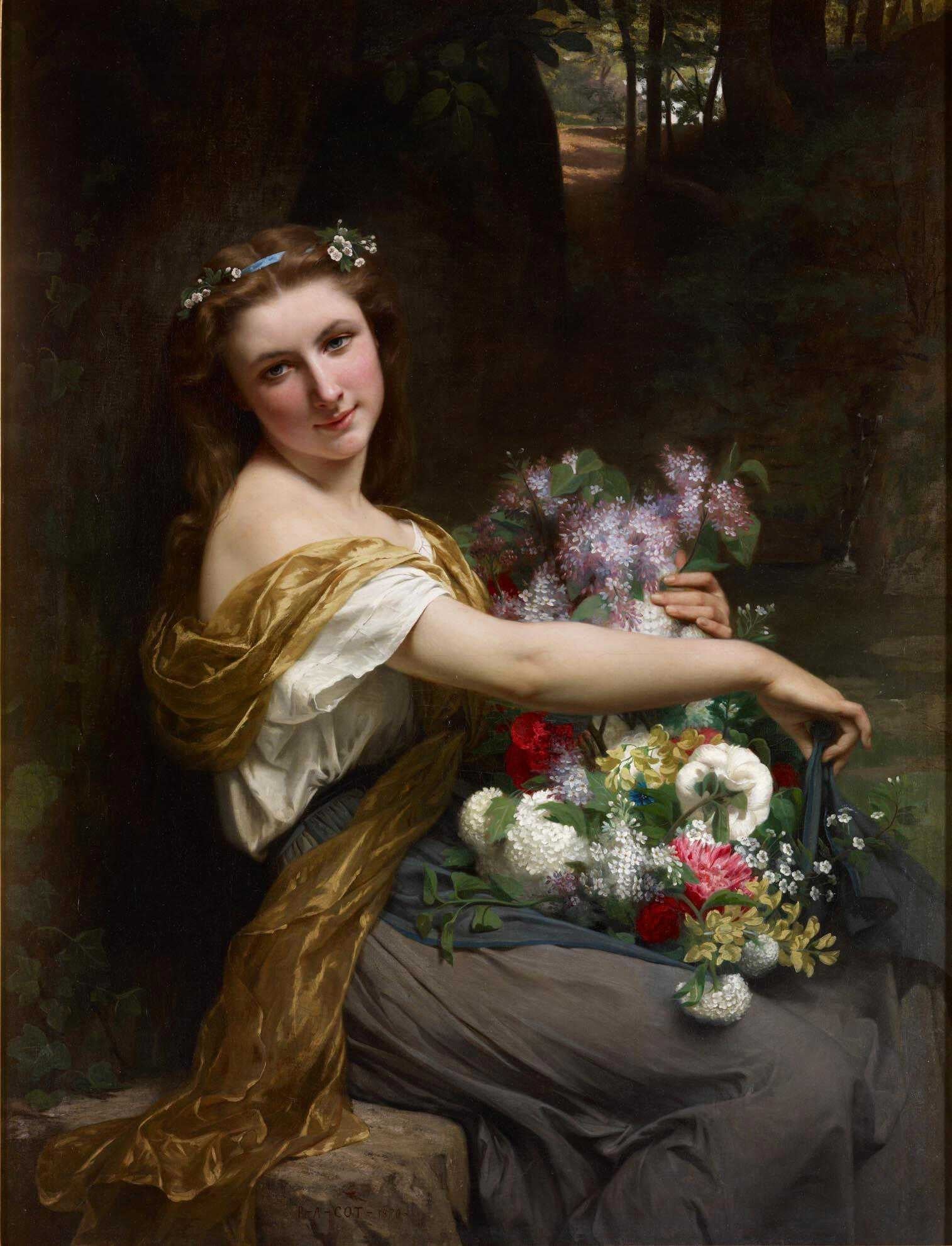Dionisa - Pierre Auguste Cot - Alpha Reproduction