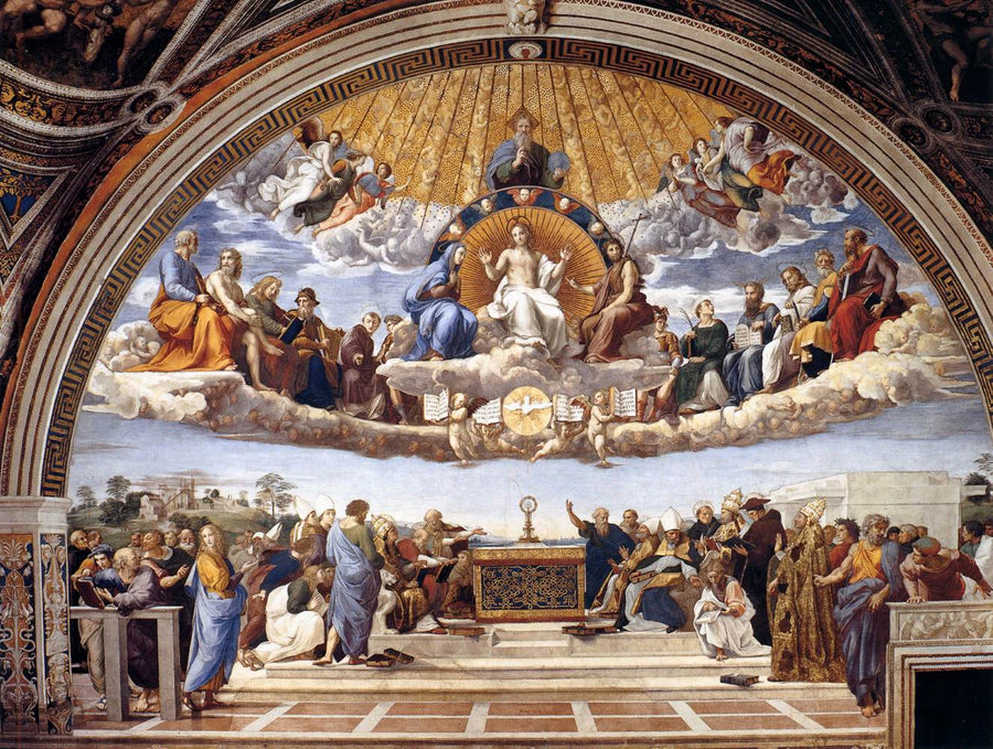 La Dispute du Saint-Sacrement - Raphaël Sanzio