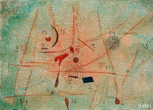 dix-sept épices - Paul Klee - Reproductions de tableaux et peintures haut de gamme