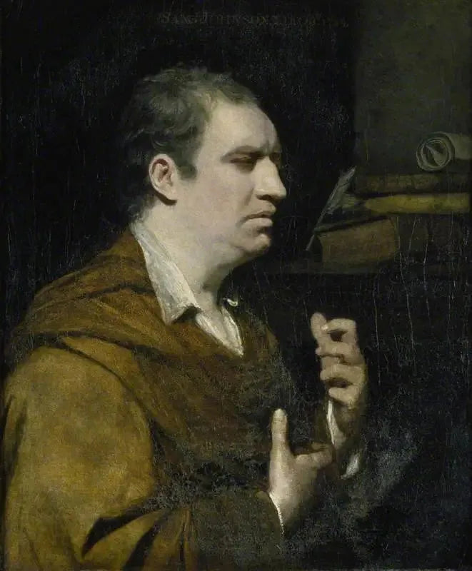 Доктор Самуэль Джонсон (1709-1784) - Джошуа Рейнольдс