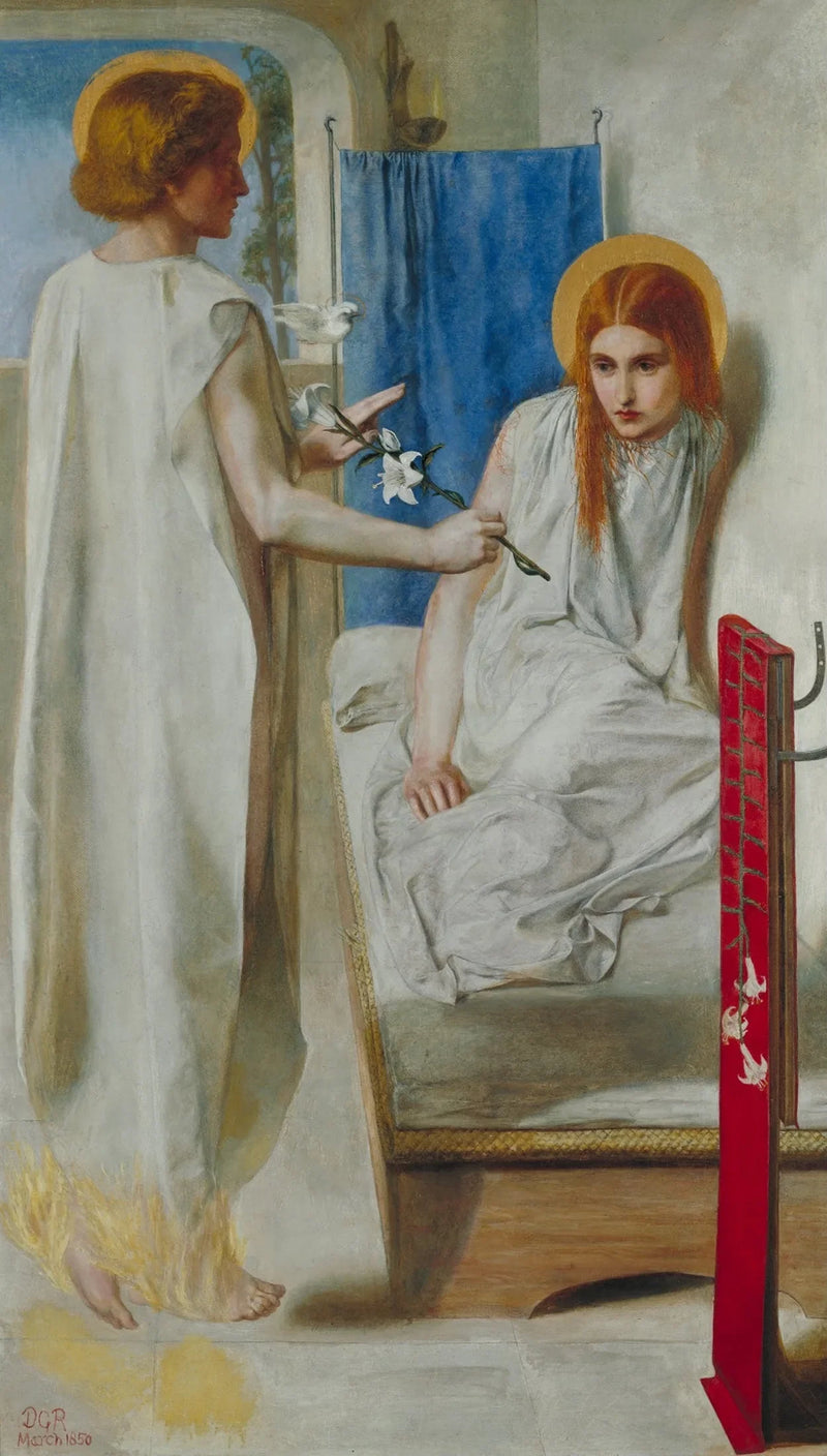 Ecce Ancilla Domini - Данте Габриэль Росетти