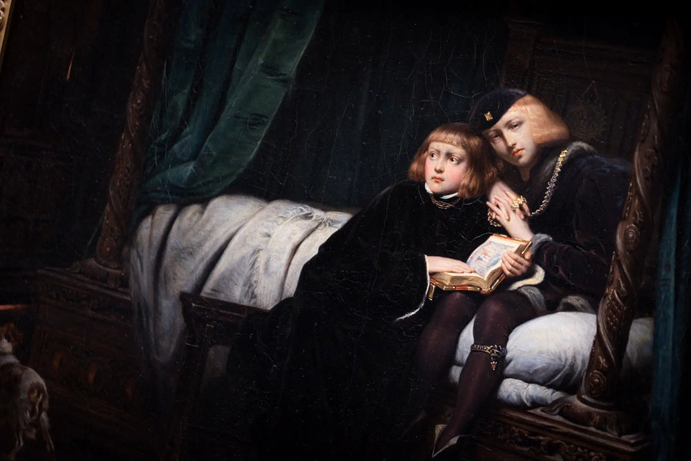 Édouard V et le duc d’York dans la Tour - Paul Delaroche - Alpha Reproduction