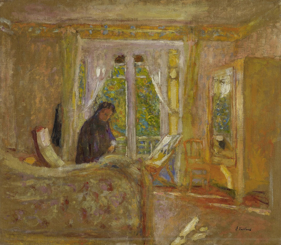 La Chambre ensoleillée, peinture de Édouard Vuillard