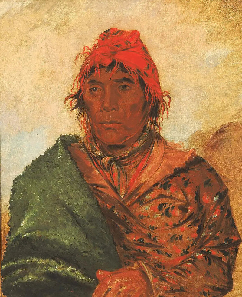 Эе-мат-ла-, король Филипп, второй шеф - Джордж Катлин