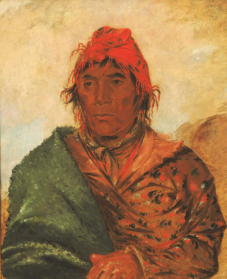 Эе-мат-ла-, король Филипп, второй шеф - Джордж Катлин