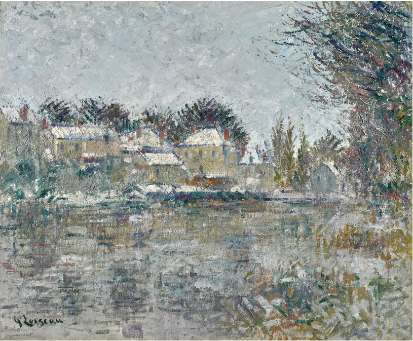 Effet de neige - Gustave Loiseau - Alpha Reproduction