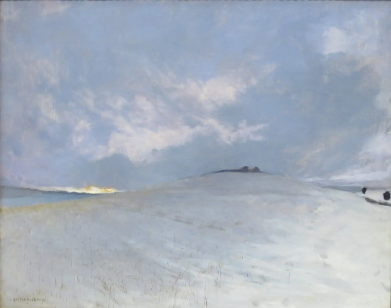 Effet neige, Damvillers - Jules Bastien-Lepage