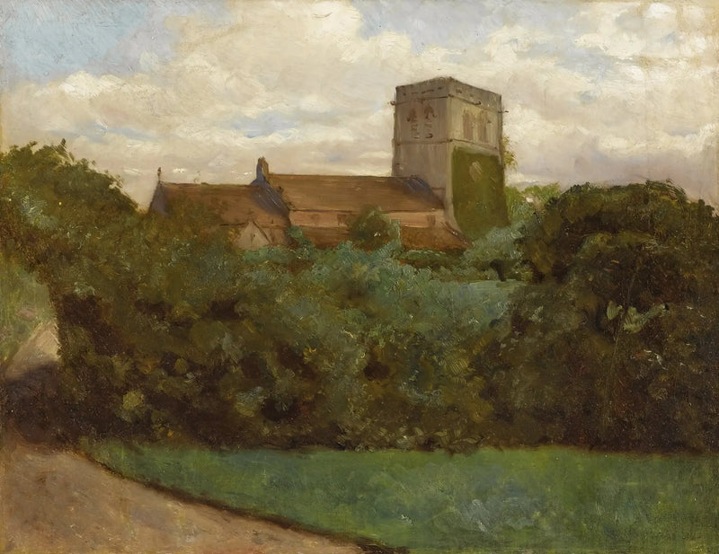 Церковь Тоттенхэм, Лондон, 1869 - Альберт Бирштадт