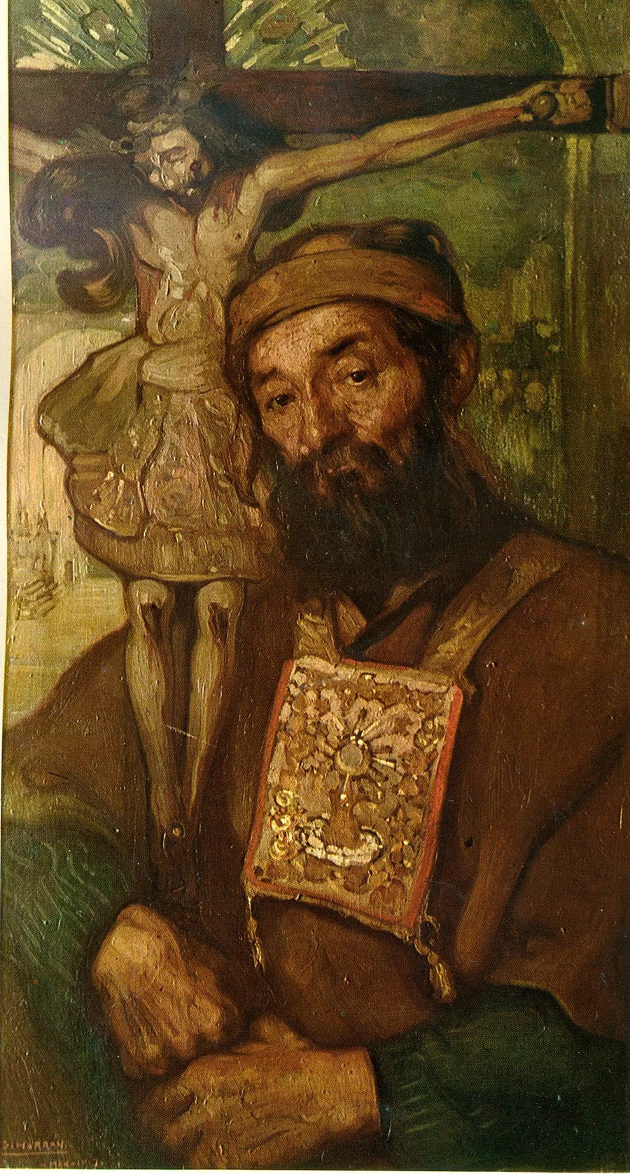 El cofrade de San Miguel - Saturnino Herrán Guinchard