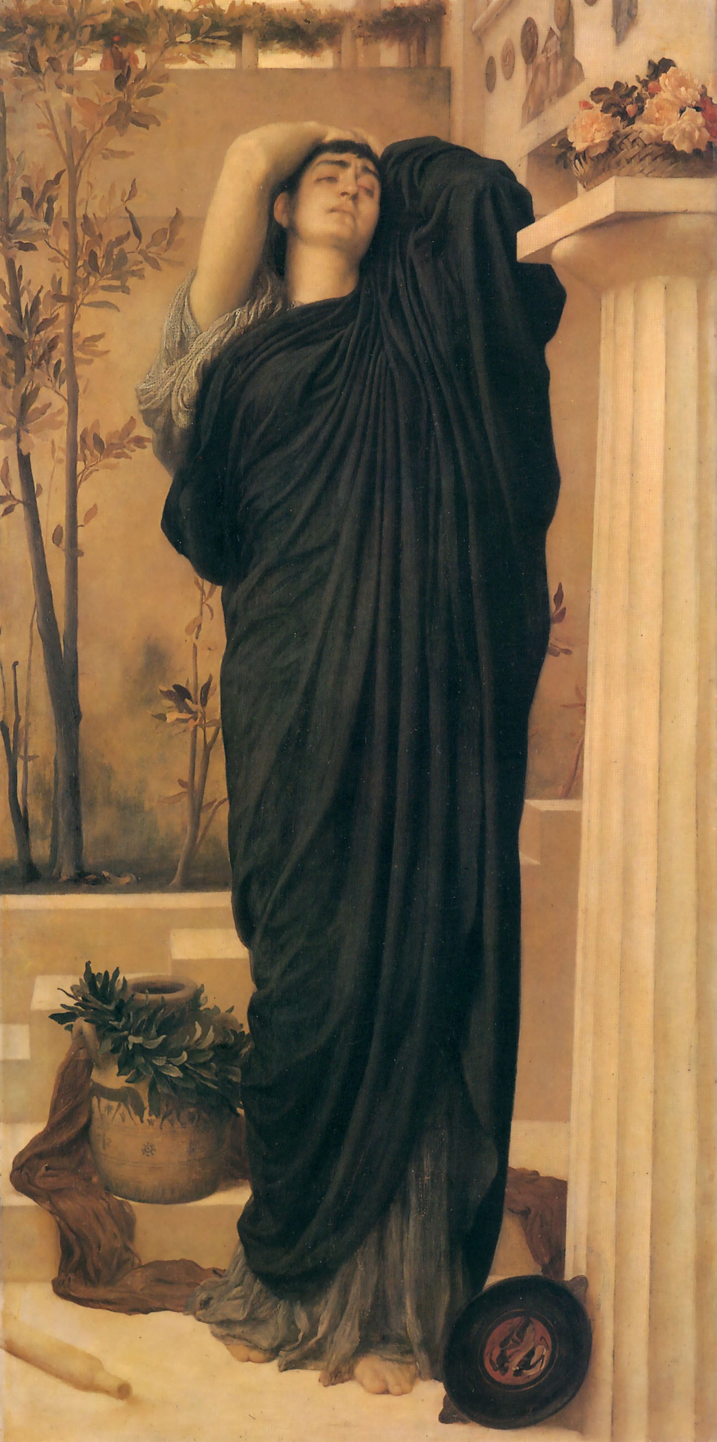 Électre sur la tombe d’Agamemnon - Frederic Leighton - Alpha Reproduction