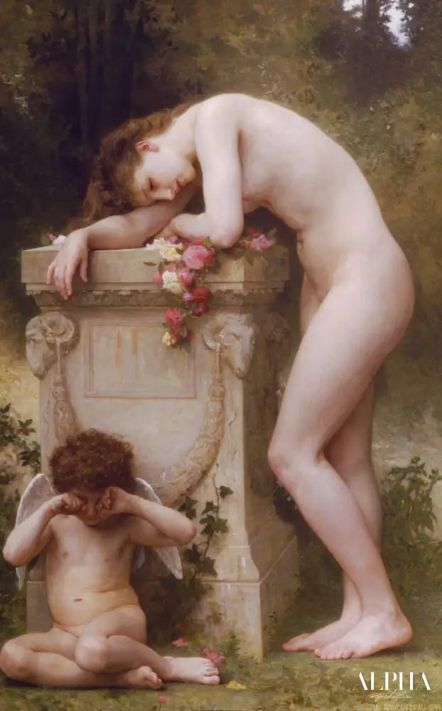 Elégie - William Bouguereau - Reproductions de tableaux et peintures haut de gamme