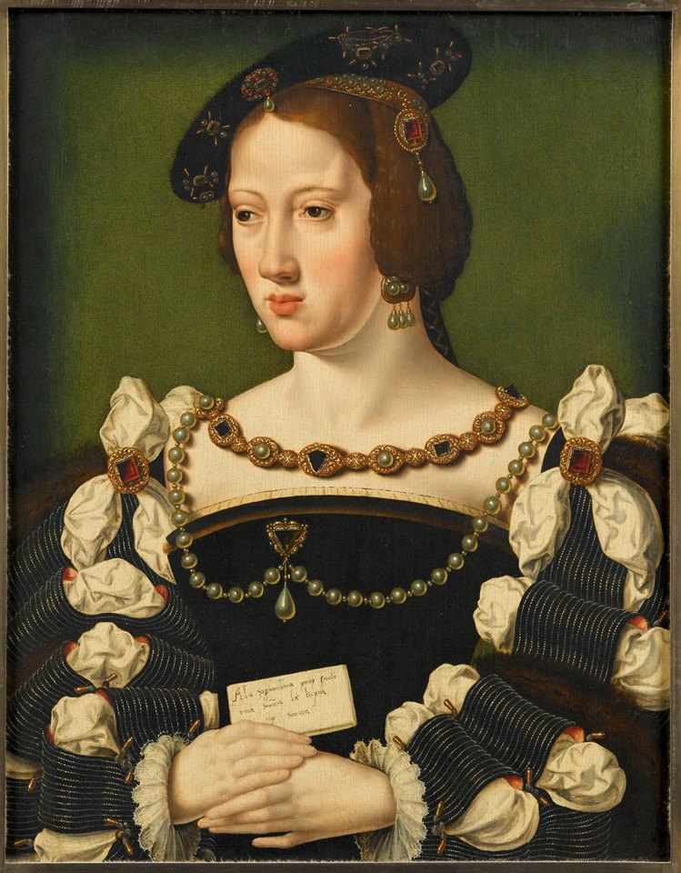 Элеонора Австрийская (1498-1558), королева Франции - Joos van Cleve
