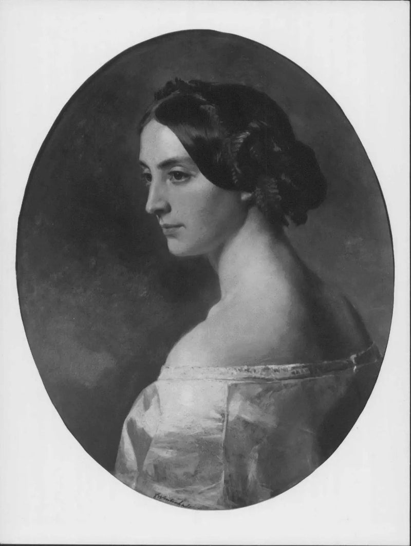 Элизабет, марquise ду Дуро (1820-1904) - Франц Ксавер Винтерхальтер