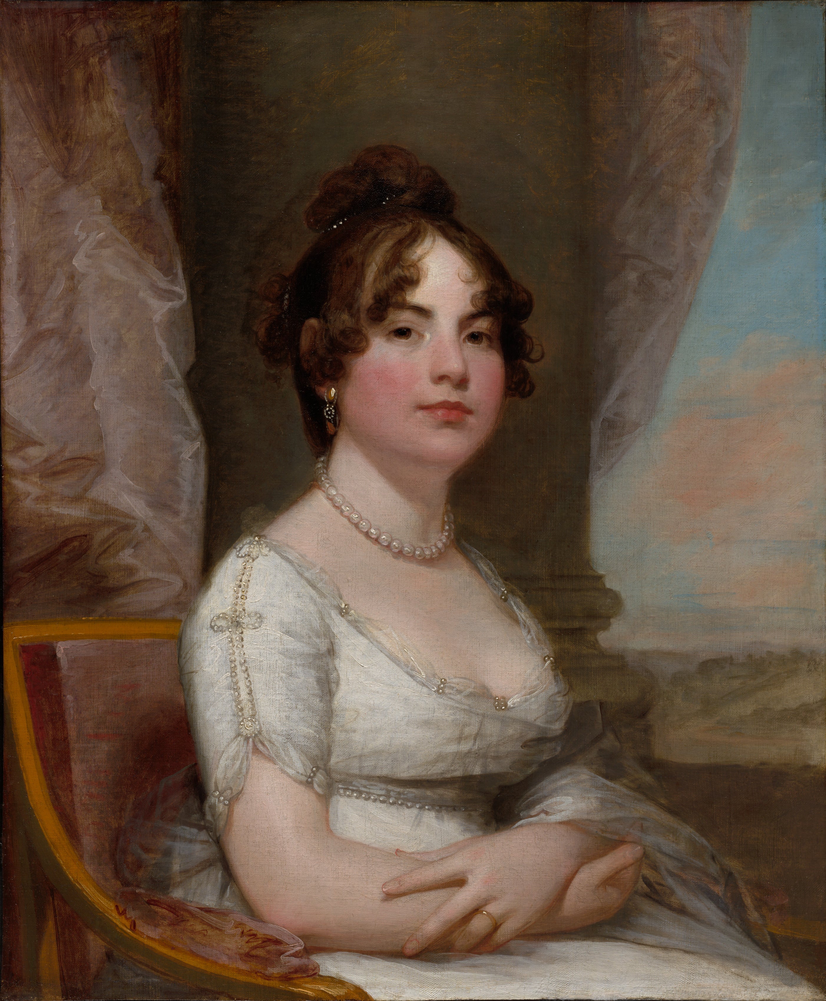 Elizabeth Beltzhoover Mason - Gilbert Stuart - Alpha Reproduction