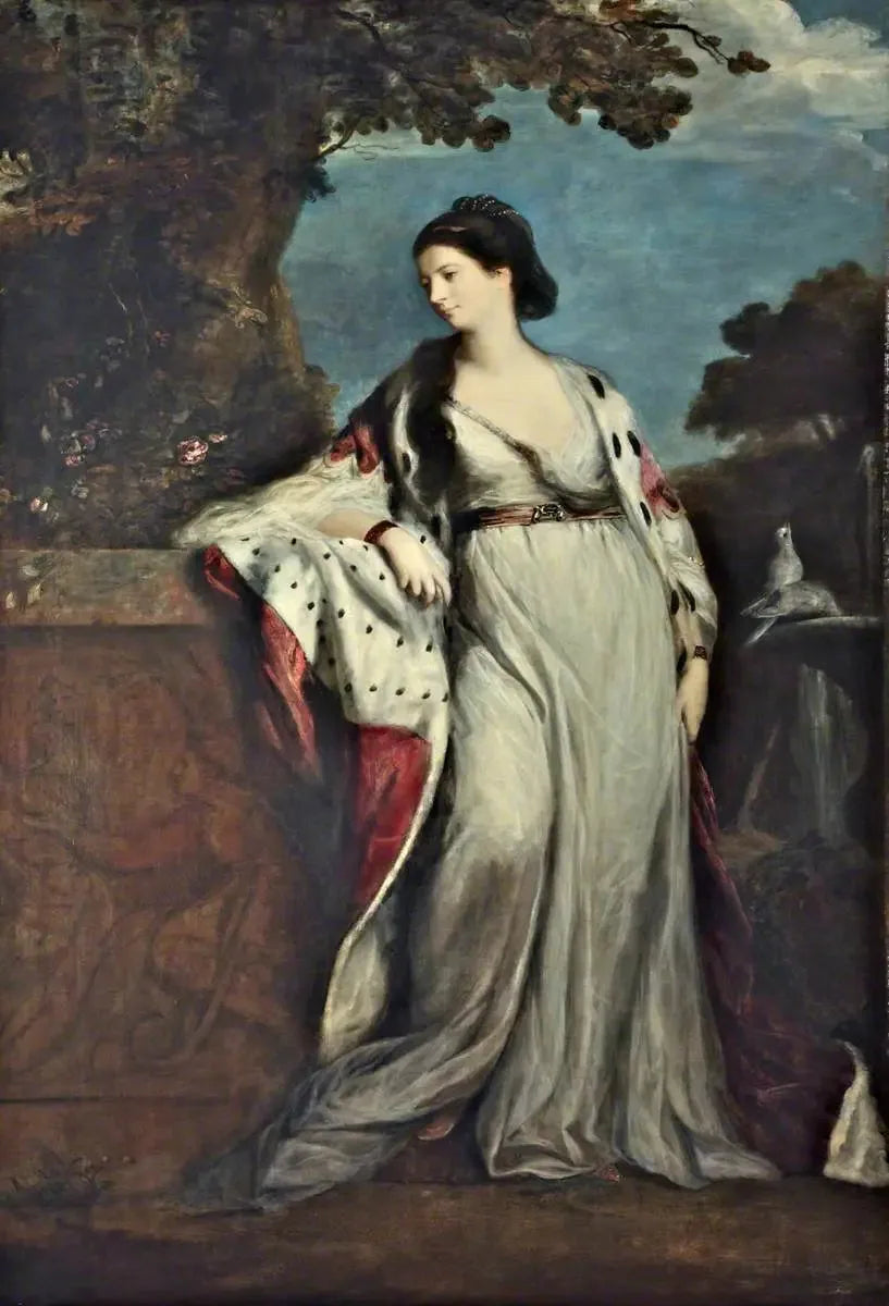 Элизабет Ганнинг (1733–1790), герцогиня Гамильтон и Аргайл - Джошуа Рейнольдс