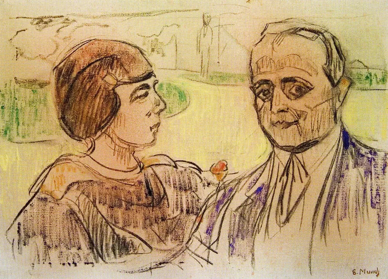 Эльза и Курт Глазер - Эдвард Мунк