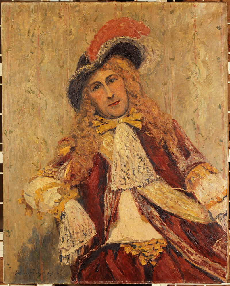 Эмиль Дельи (1871-1969), член Комеди-Франсез, в сценическом костюме - Максім Мофра