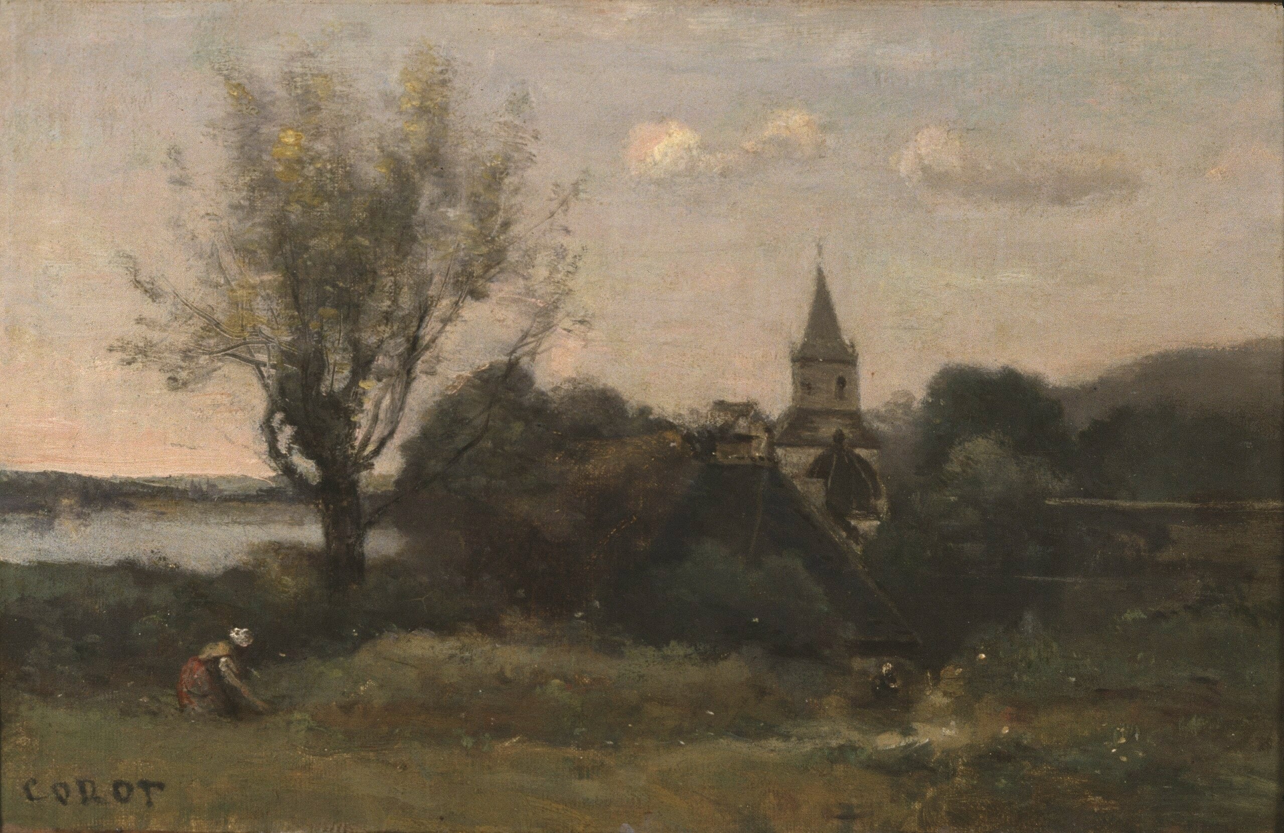 Ennery près d’Auvers - Jean-Baptiste Camille Corot - Alpha Reproduction
