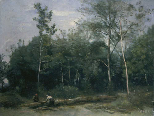 Entre Coubron et Montfermeil - Jean-Baptiste Camille Corot - Alpha Reproduction