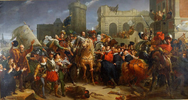 Вход Генриха IV в Париж, 22 марта 1594 года (1817) - Франсуа Жерар