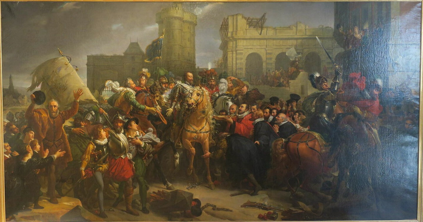Entrée de Henri IV à Paris le 22 mars 1594 (1830) - François Gérard - Alpha Reproduction