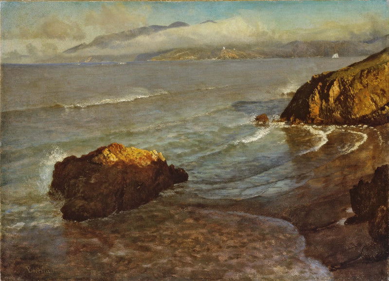 Вход в Золотые Ворота - Альберт Бирштадт