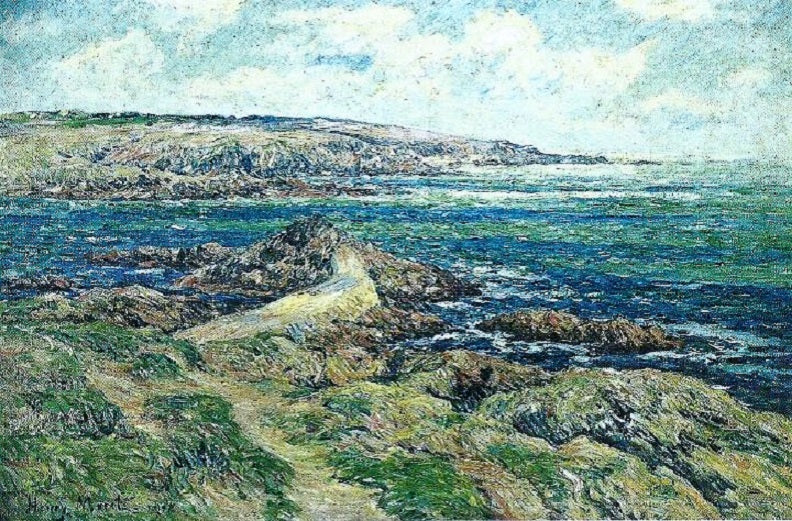 Вход в порт Дёлан - Генри Море