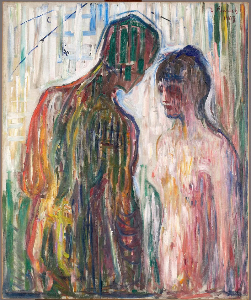 Эрос и Психея - Эдвард Мунк