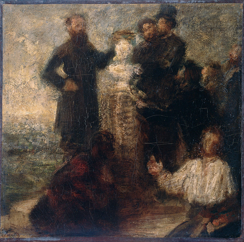 Esquisse pour l'Hommage à Berlioz - Henri Fantin-Latour