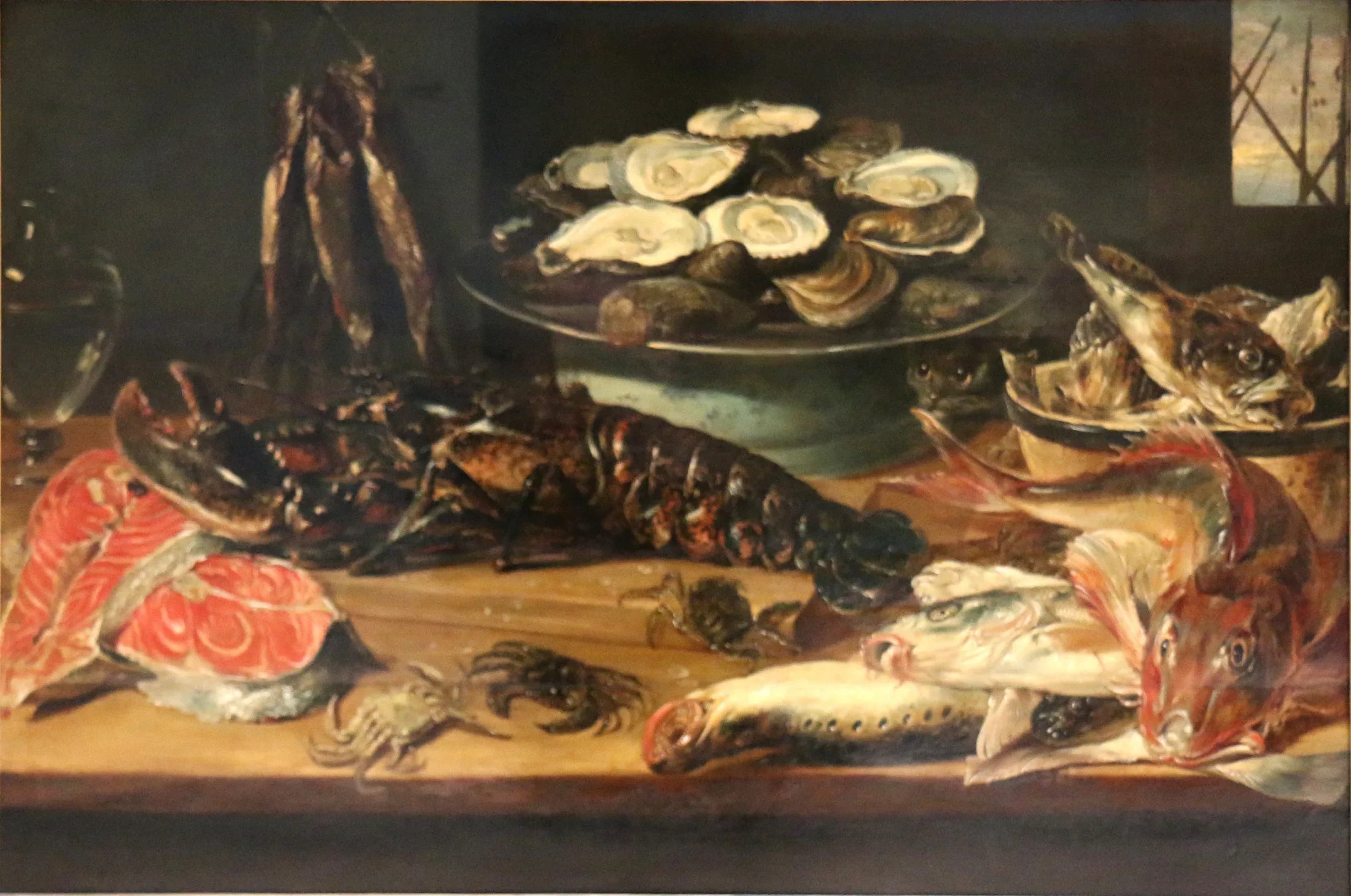 Étal de poissonniers - Frans Snyders image 1 tableau peint à l’huile sur toile