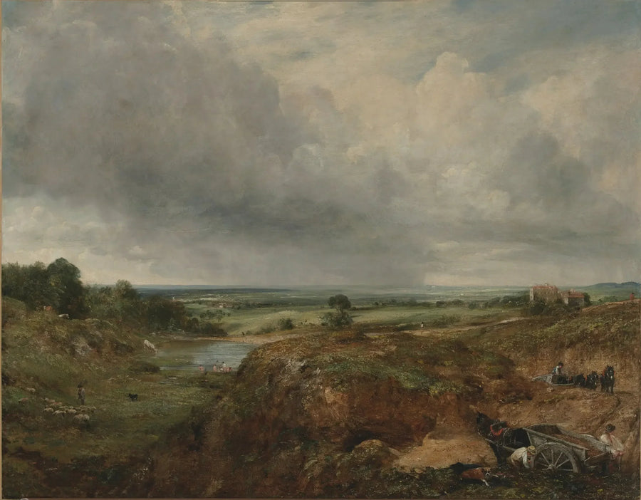 Бассейн Бранч Хилл, Хэмпстед Хит (1824) - Джон Констебль