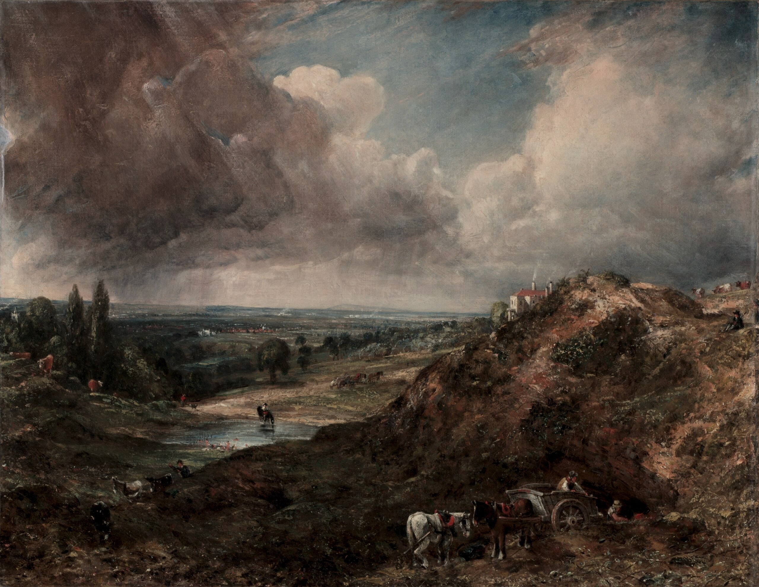 Étang de Branch Hill Hampstead - John Constable - Alpha Reproduction