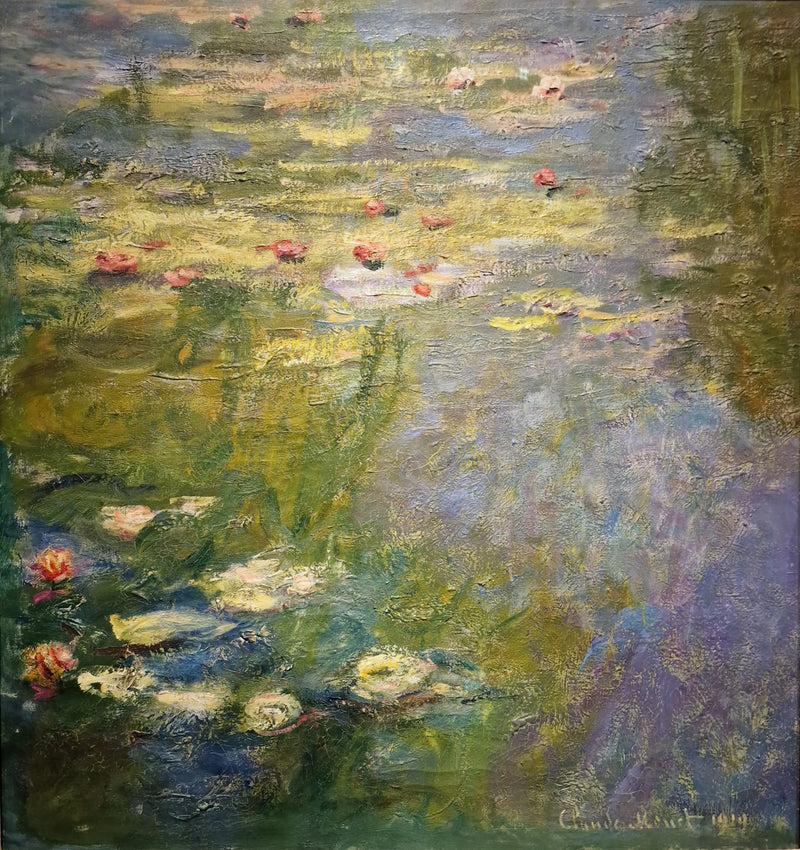 Пруд с кувшинками, Тель-Авив W1893-1 - Клод Моне