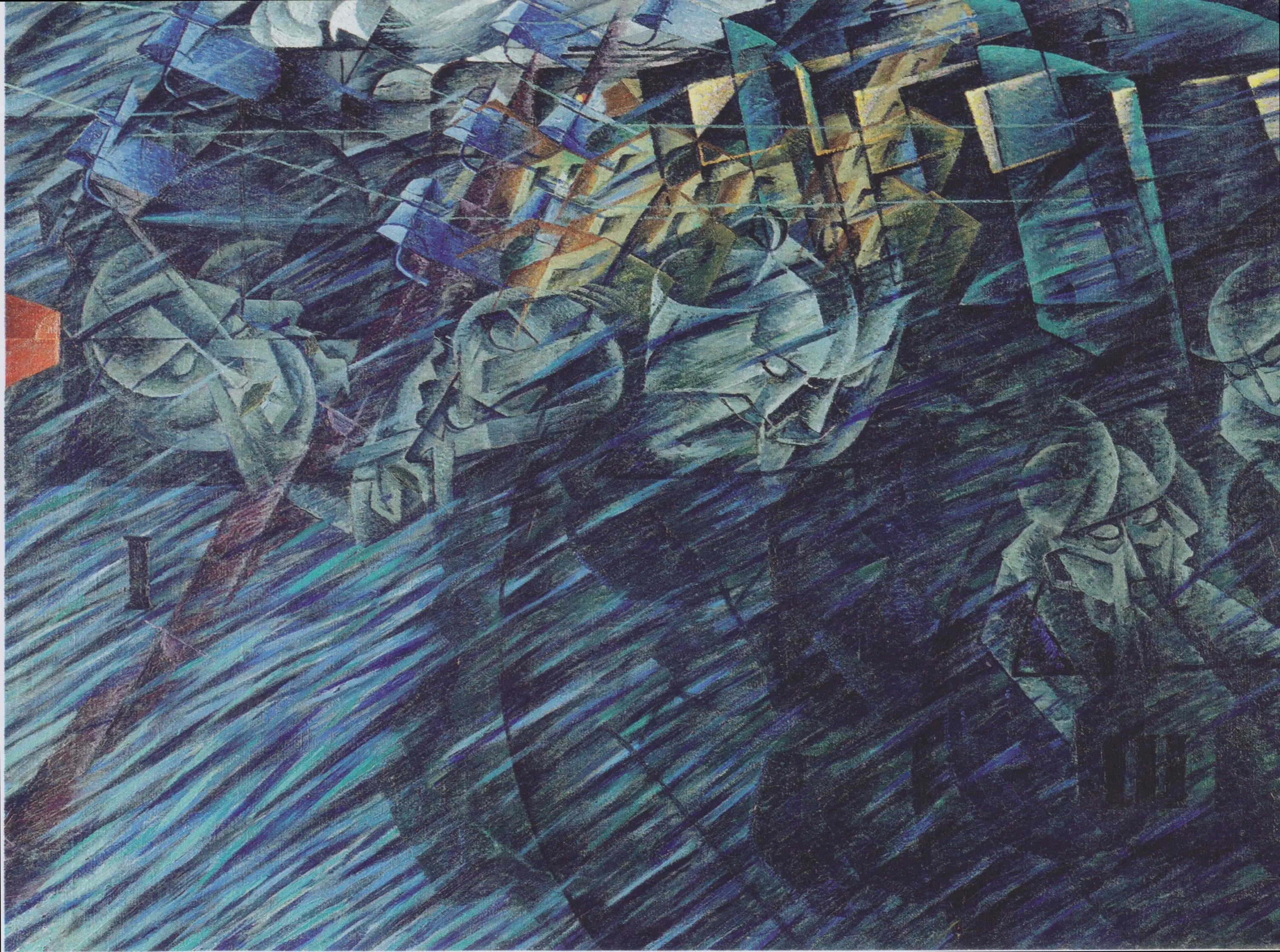 États d’âme II: Ceux qui partent - Umberto Boccioni - Alpha Reproduction